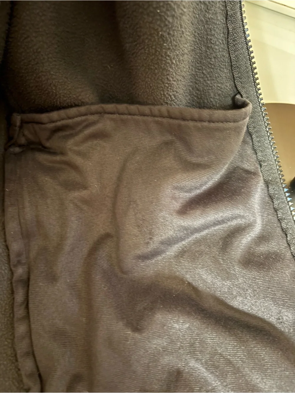 The North Face Men's Black Fleece Vest Lg